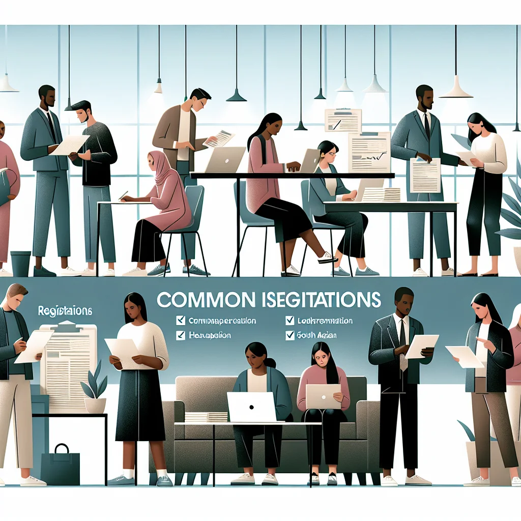 Common issues in registration