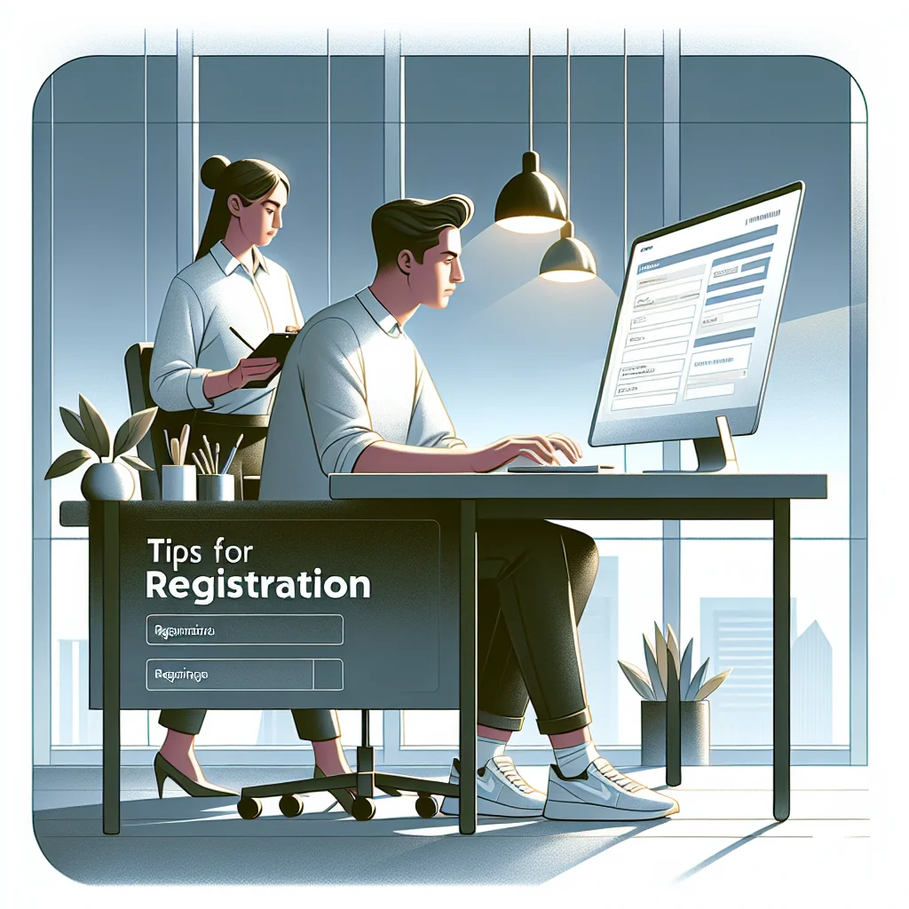 Tips for registration